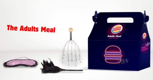 Chiến dịch “Valentine’s Adult Meal” của Burger King