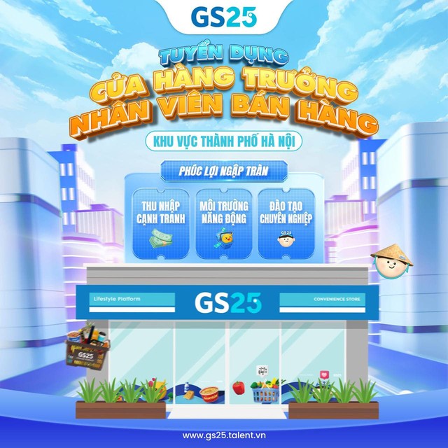 GS25 “tiến quân” ra Hà Nội