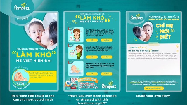 Marketing ngành hàng mẹ và bé: Xây dựng niềm tin & khơi gợi cảm xúc- Ảnh 5. Chiến dịch