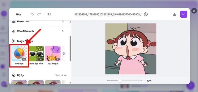 Tự tạo sticker Messenger bằng Canva Pro