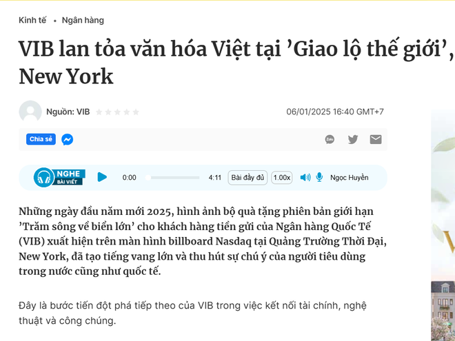 VIB “Trăm sông về biển lớn”: Lồng ghép insight “Tích tiểu thành đại” với văn hóa nghệ thuật Việt- Ảnh 7.