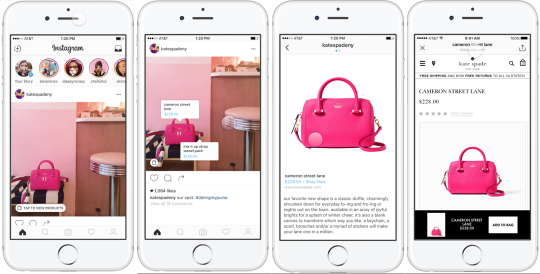 tạo nội dung mua sắm - chiến thuật bán hàng trên Instagram