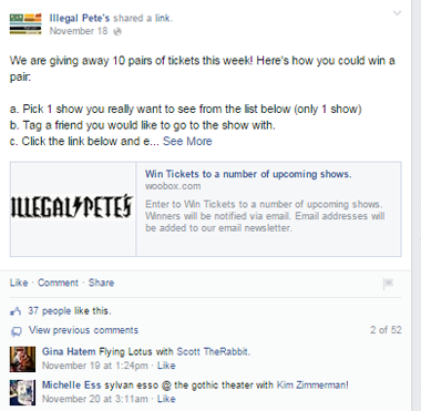 illegal petes facebook post