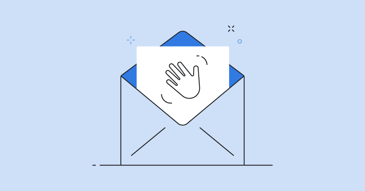 các loại email marketing - Welcome email