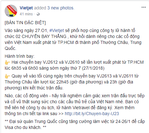 Ngành hàng không "bắt sóng" xu hướng U23 Việt Nam- Ảnh 8.