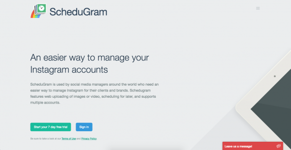 Công cụ giúp tăng hiệu suất bán hàng trên Instagram - Schedugram