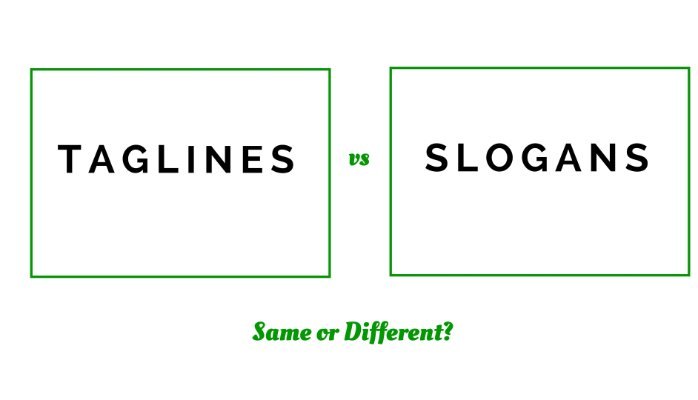 Tagline là gì? sự khác biệt giữa slogan và tagline là gì?