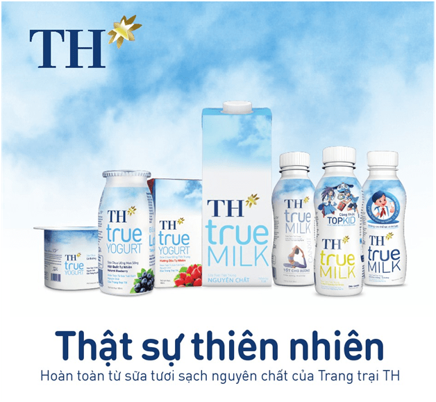 slogan hay - TH True Milk