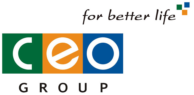 Mẫu logo bất động sản của công ty cổ phân tập đoàn CEO với thương hiệu CEO Group