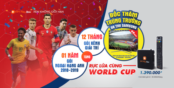 FPT Play tổ chức bốc thăm trúng thưởng - các hình thức khuyến mãi trong marketing mùa World Cup