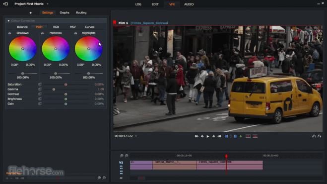 Lightworks phần mềm chỉnh sửa, biên tập video miễn phí chuyên nghiệp