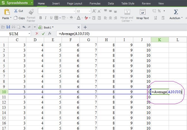 Những hàm bạn cần biết khi quản lý bán hàng bằng Excel - Hàm Average