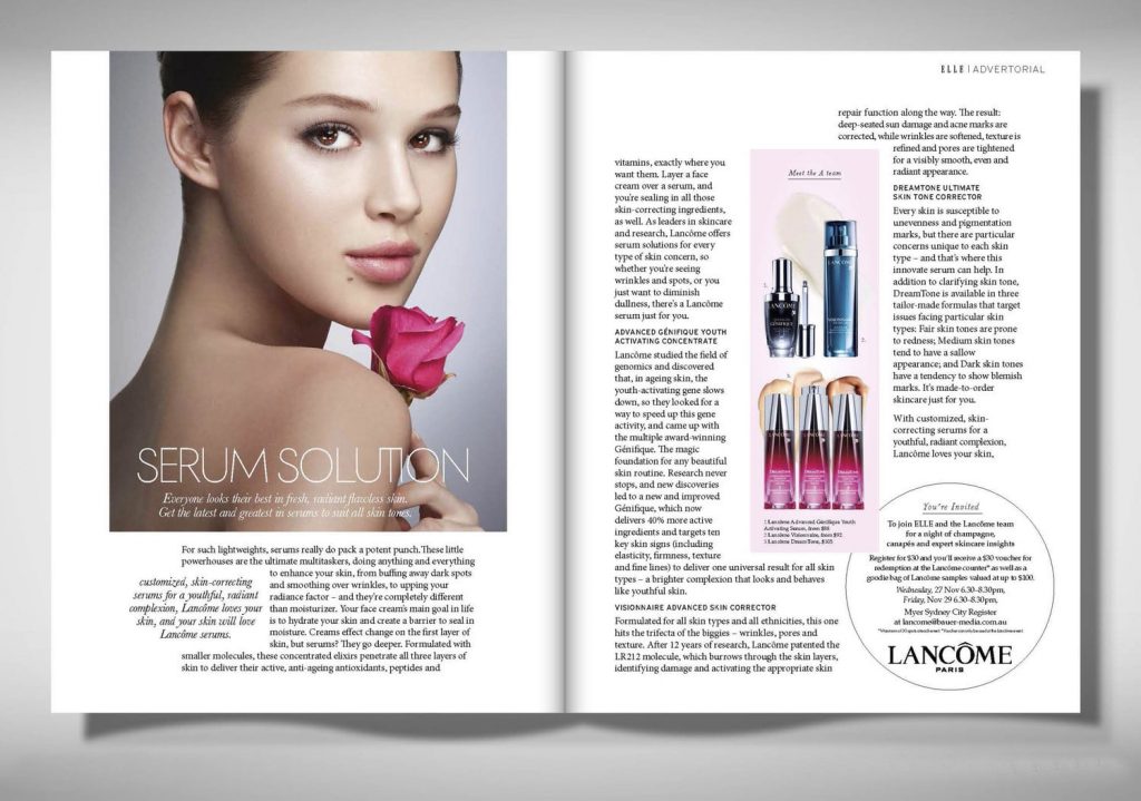 Chiến lược Marketing của Lancôme truyền thông tiếp thị mạnh tay