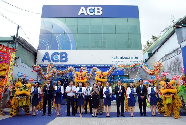 Các chi nhánh của ACB phủ sóng toàn quốc