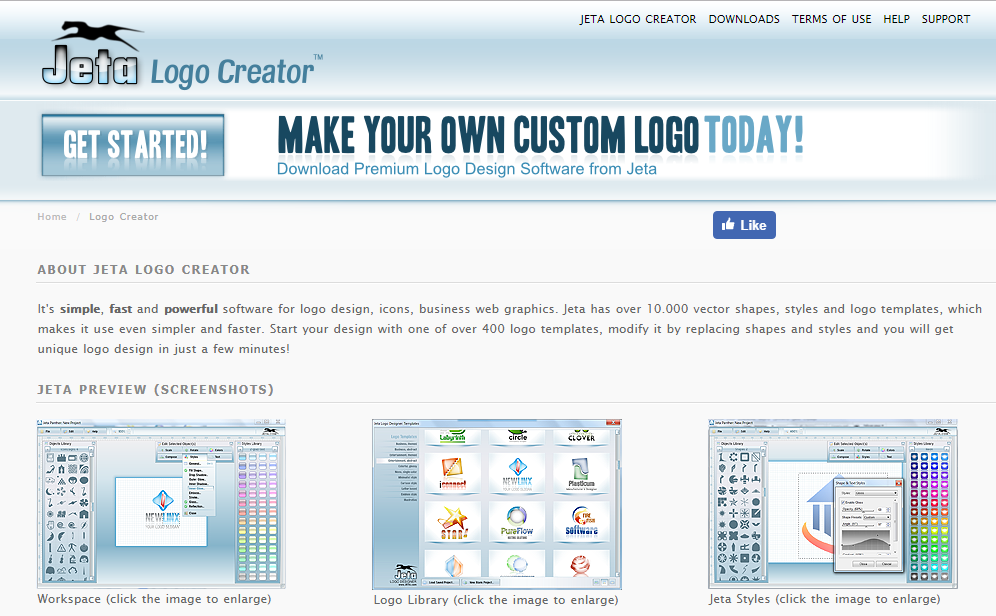 JetA Logo Creator - Phần mềm thiết kế Logo dễ sử dụng