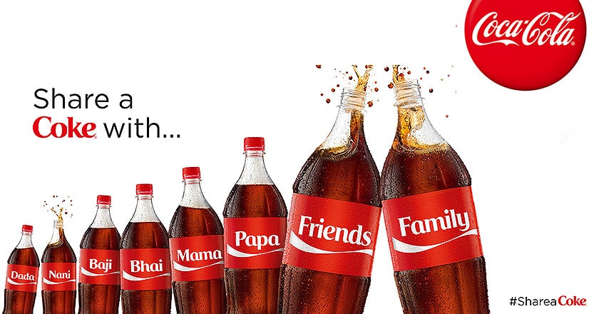 quảng cáo coca cola - Chiến lược Personalization