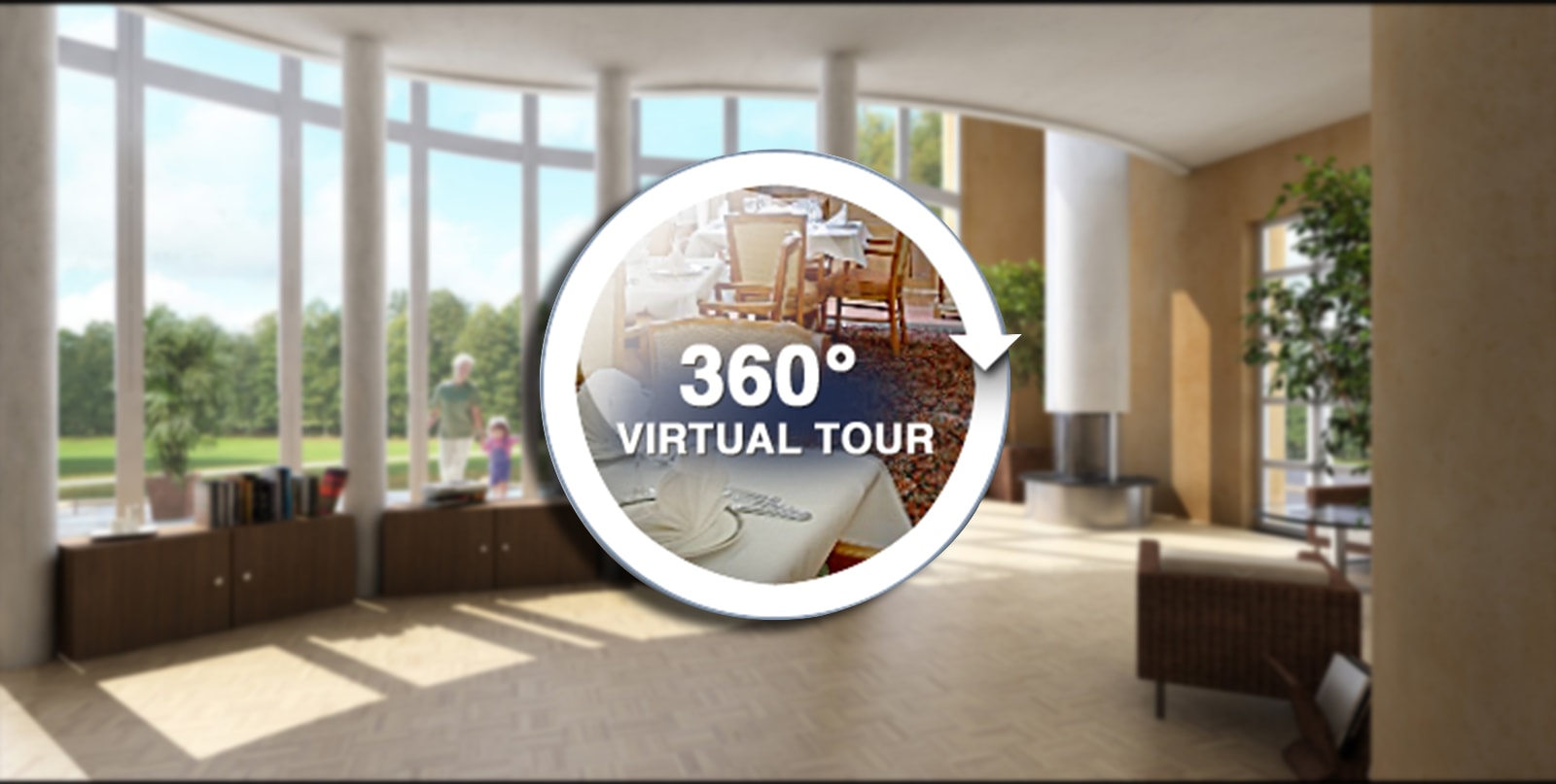 Sử dụng hình ảnh VR Tour 360 độ