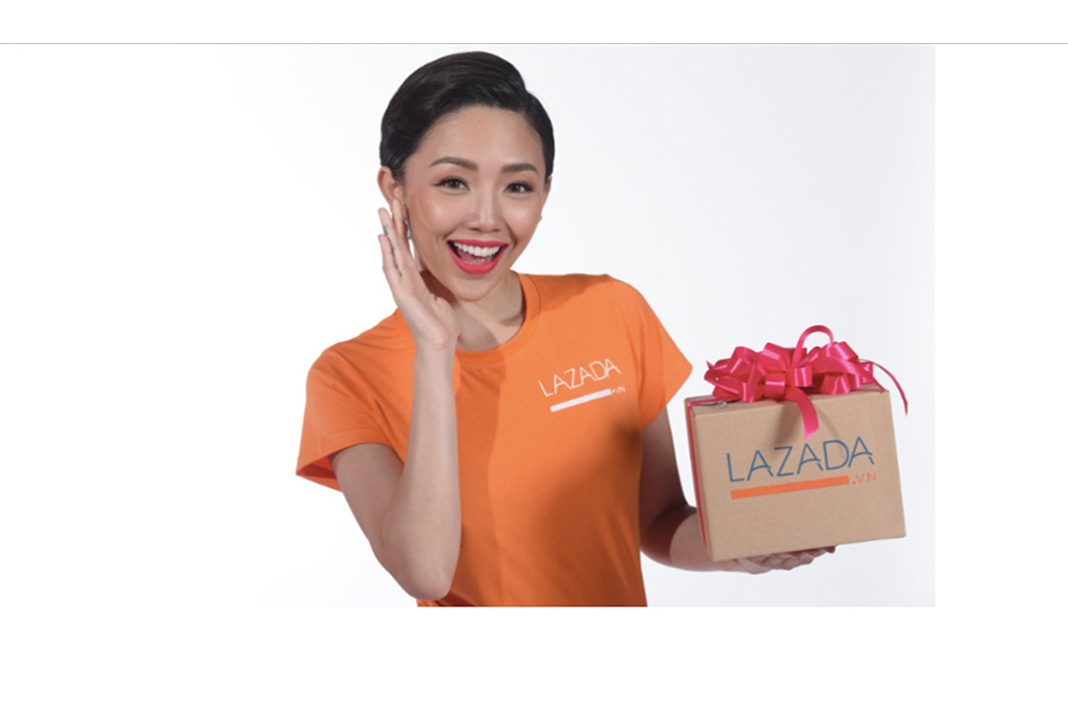 Đại sứ thương hiệu lazada - Tóc Tiên