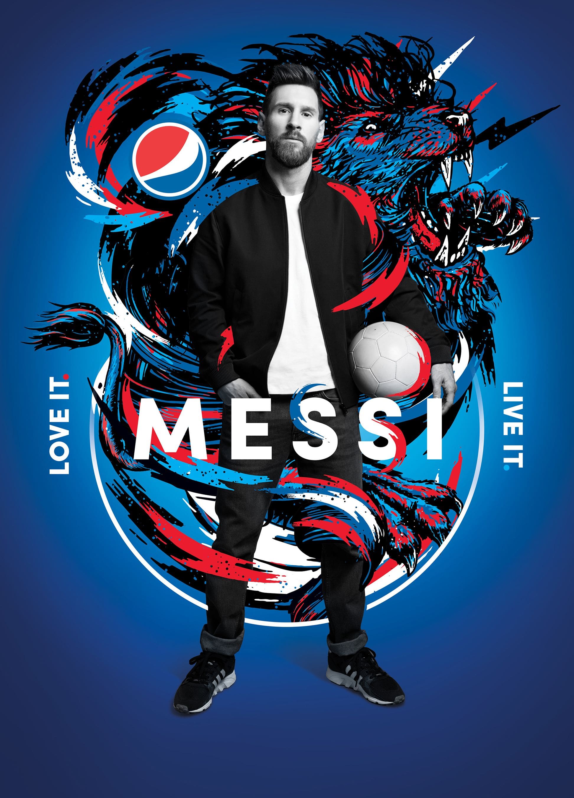 Messi - Đại sứ thương hiệu pepsi