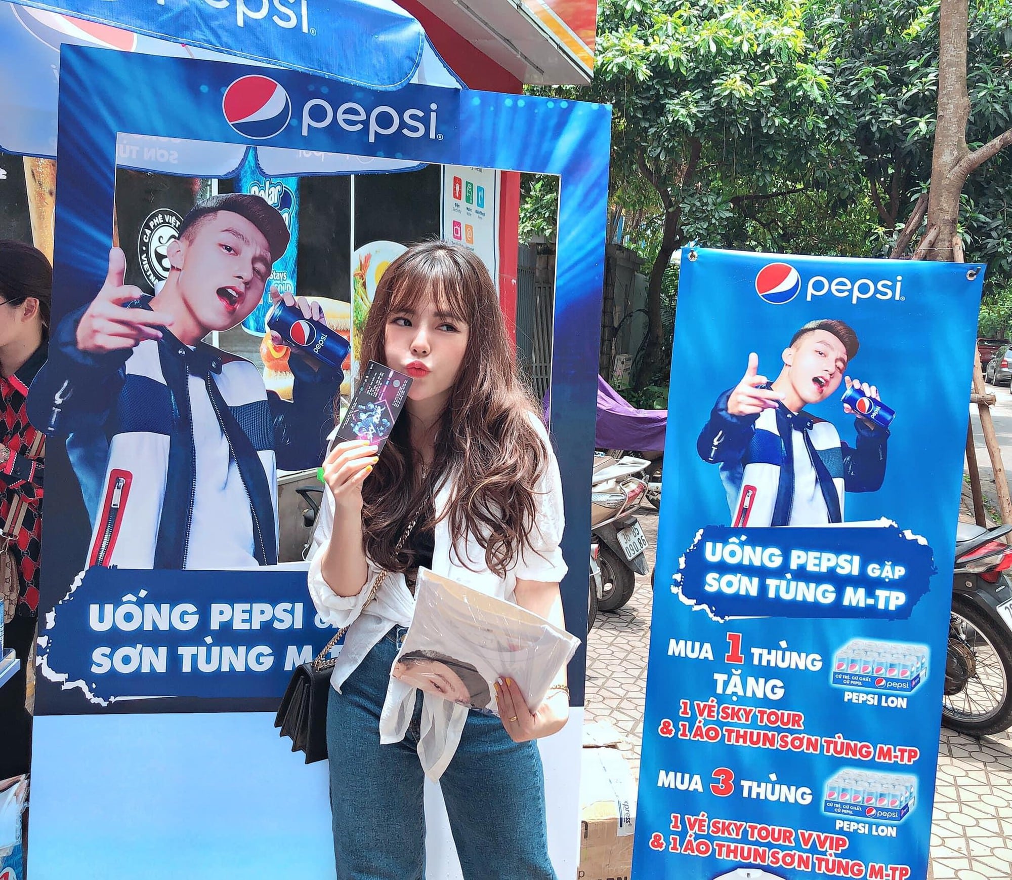 SkyTour của Sơn Tùng M-TP hợp tác với nhãn hàng Pepsi