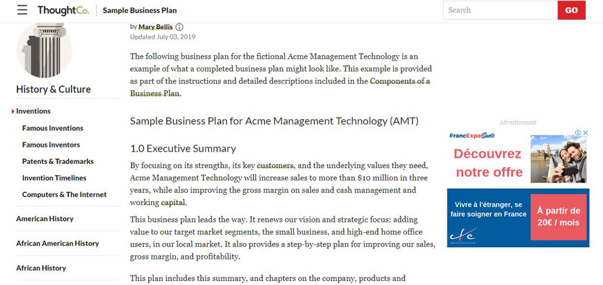 3 mẫu báo cáo kế hoạch kinh doanh 2