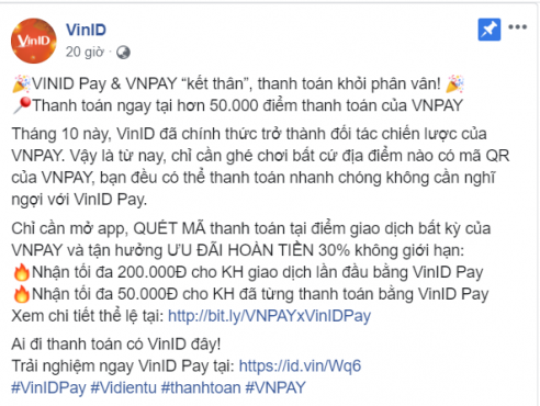 VinID là gì? VinID Pay: Chiến lược mới nhằm mở rộng hệ sinh thái của tập đoàn Vingroup