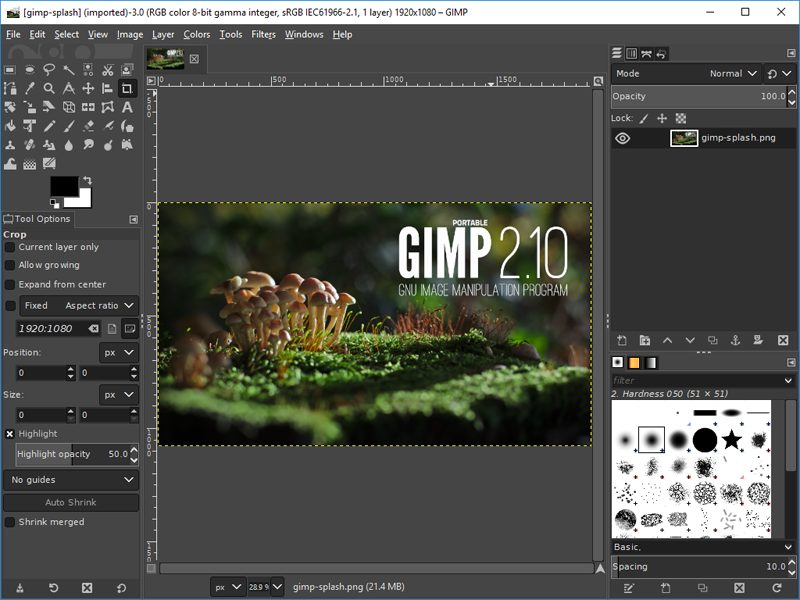 GIMP - 10 phần mềm chỉnh sửa ảnh trên máy tính miễn phí