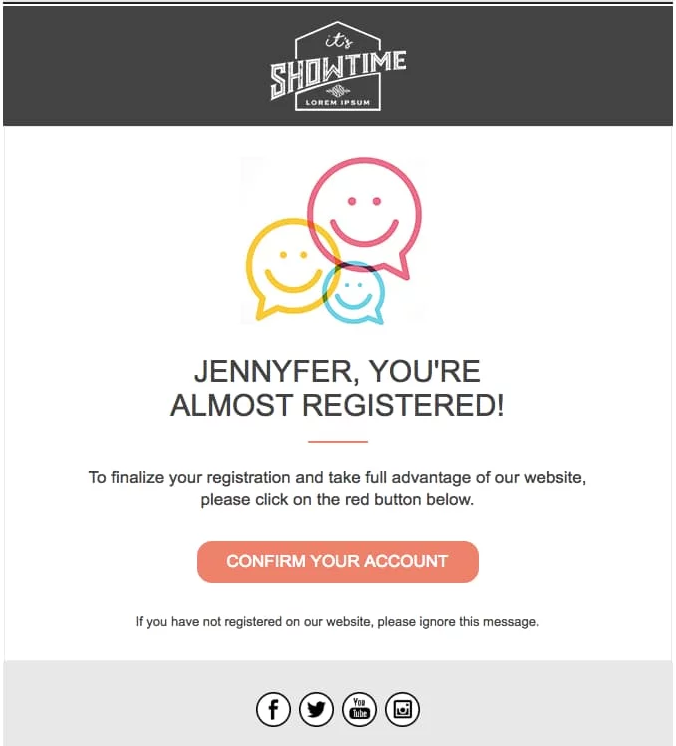 Email Marketing template