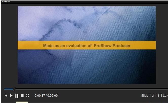 Cách xóa chữ vàng trong Proshow Producer 9