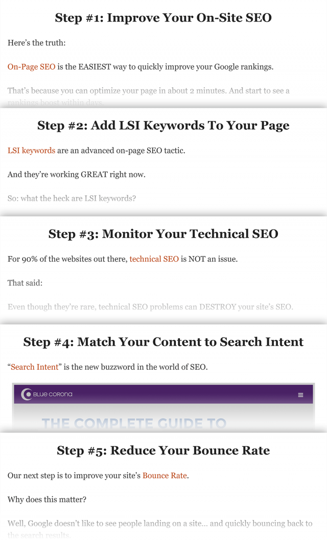seo onpage: Xếp hạng nội dung trong mục Featured Snippets 003