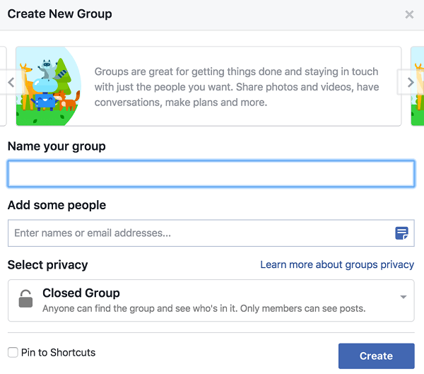 Cách tạo Group Facebook