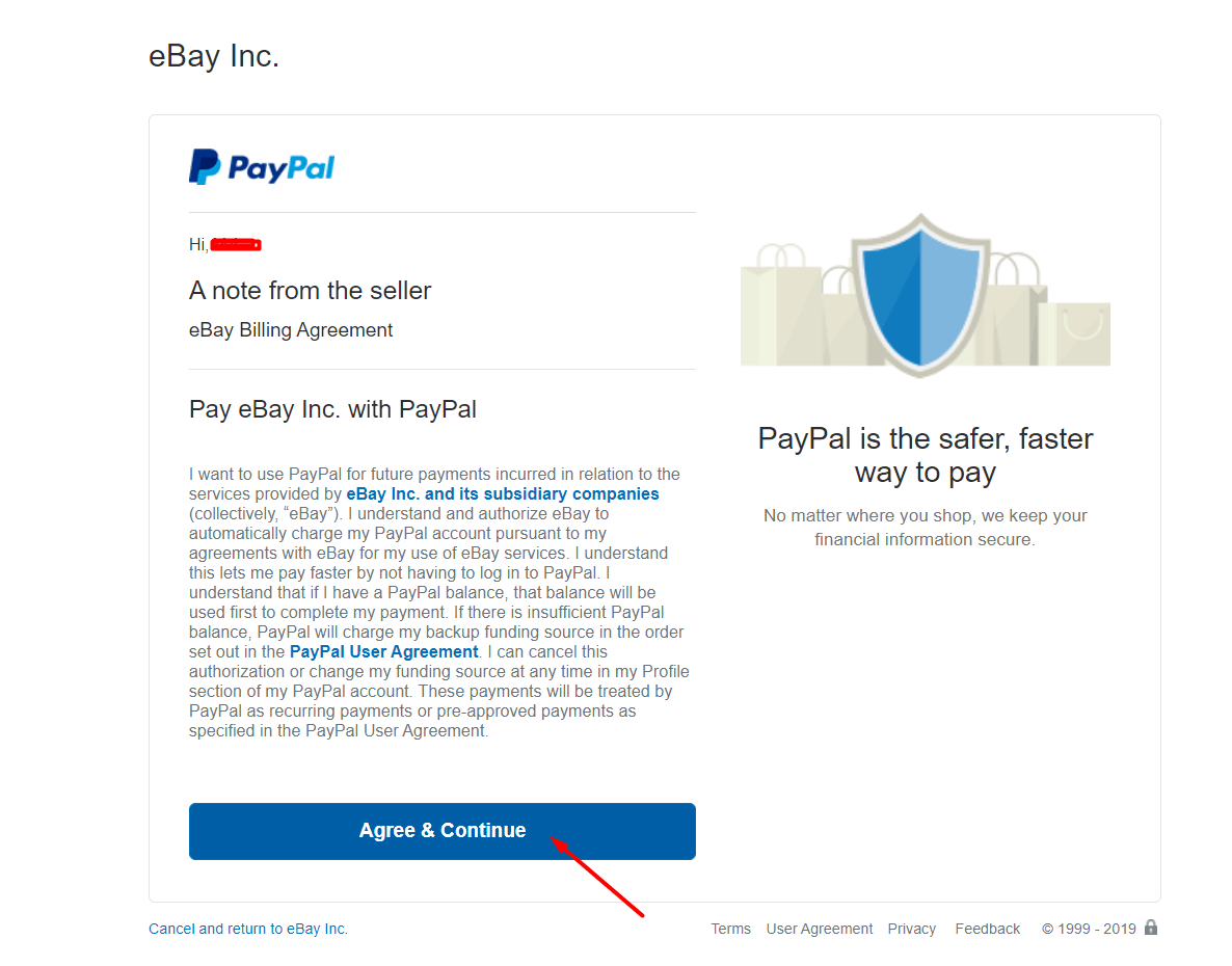 Liên kết eBay và PayPal để hoàn tất đăng ký tài khoản bán hàng trên Ebay