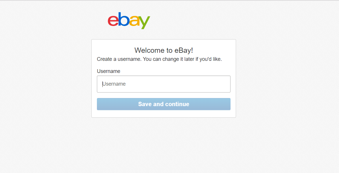 Nhập tên đăng nhập tài khoản ebay giúp bán hàng và mua hàng trên Ebay