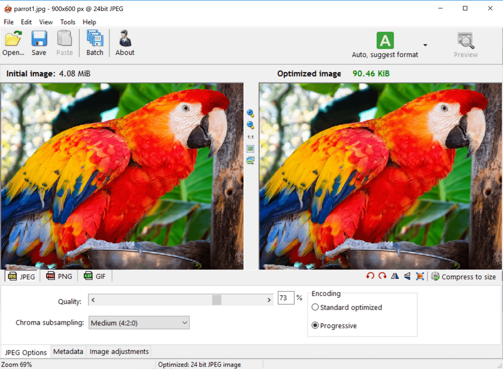 Radical Image Optimization Tool (RIOT)