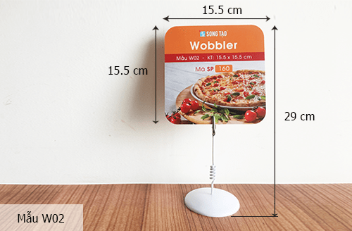 Kích thước chuẩn của Wobbler 1