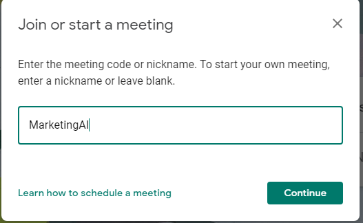 Cách đổi tên buổi họp trên Google Meet