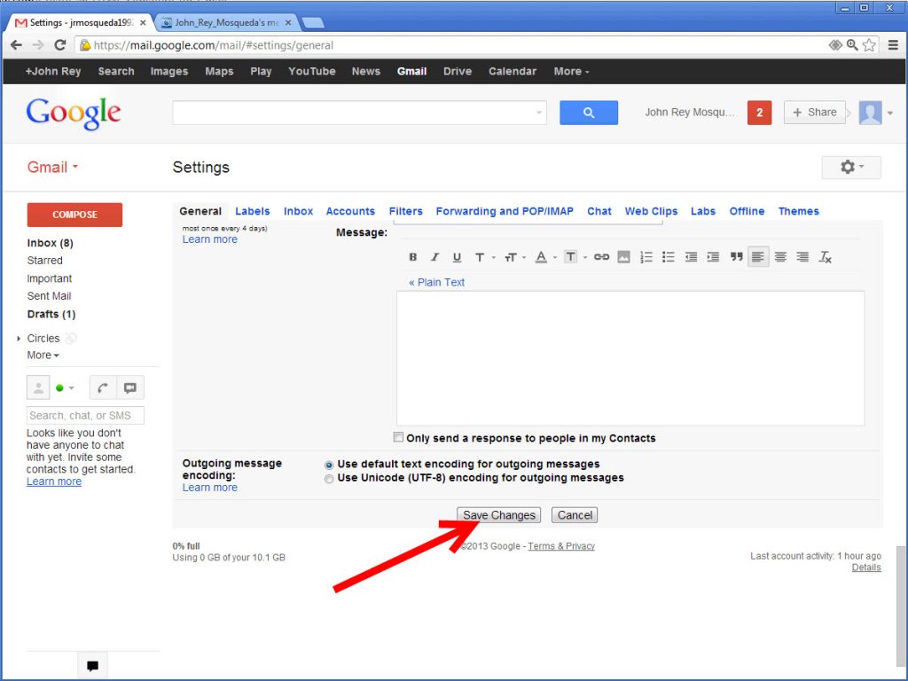 Cách tạo chữ ký Email trực tiếp trên Gmail 2