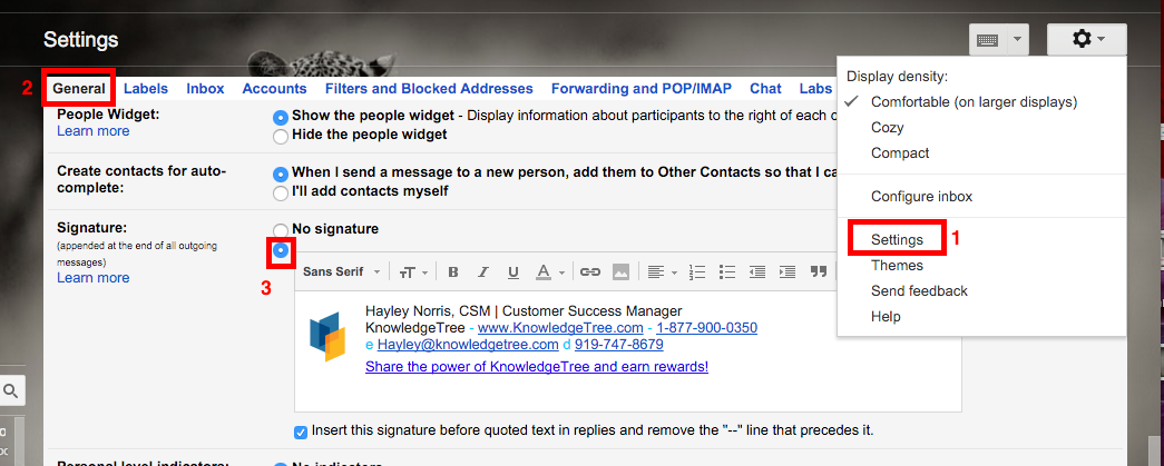 Cách tạo chữ ký Email trực tiếp trên Gmail