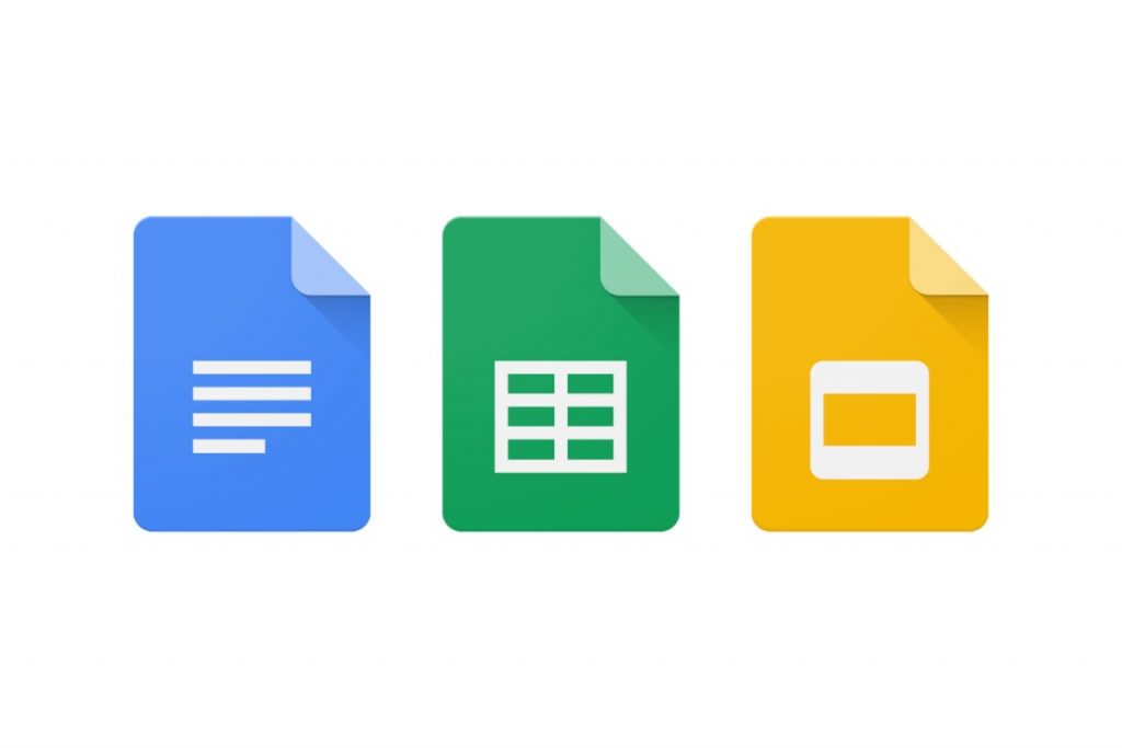 Google Docs, Sheets & Slides