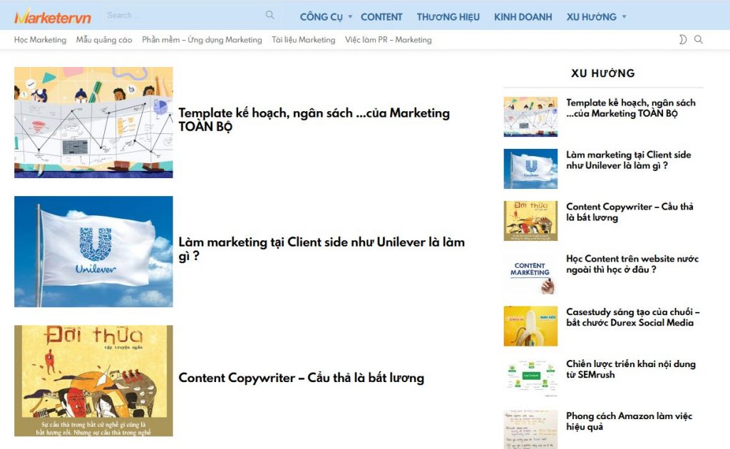 Cộng đồng Marketer Việt Nam - Website về marketing hay nhất tại Việt Nam