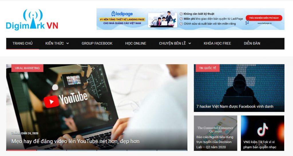 Digimarkvn - Website về marketing hay nhất tại Việt Nam