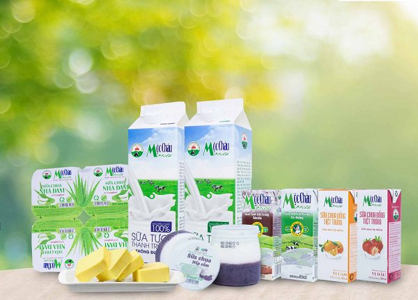 Mộc Châu - một trong các hãng sữa nổi tiếng tại Việt Nam