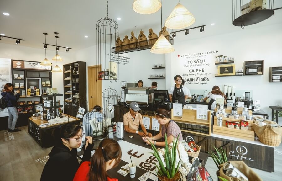 Trung Nguyên Legend ra mắt chuỗi nhượng quyền thương hiệu cafe E-Coffee
