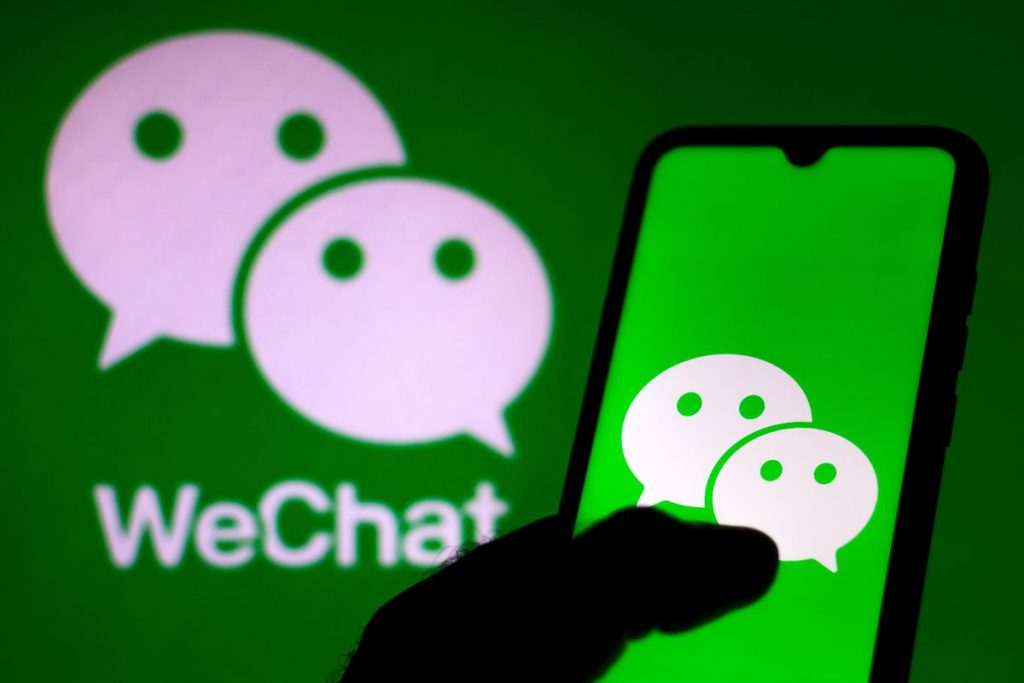 Ứng dụng Wechat là ứng dụng chat phổ biến nhất tại Trung Quốc