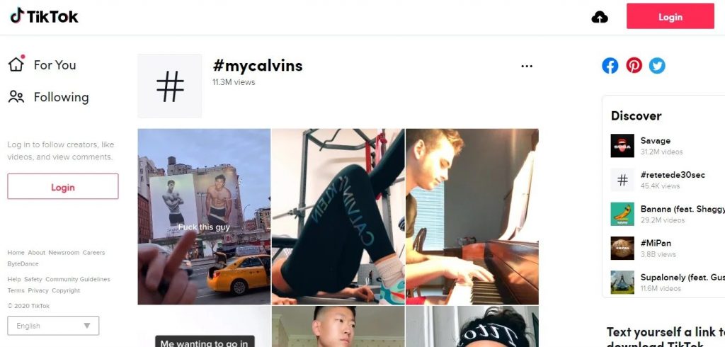 My Calvins Challenge
