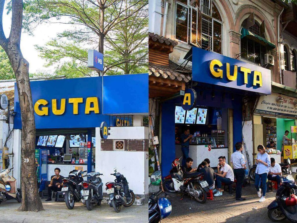 Guta là thương hiệu đi đầu trong mô hình kinh doanh nhượng quyền thương hiệu cafe 