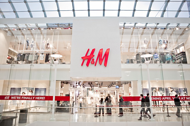 H&M là thương hiệu nổi tiếng thứ 2 thế giới về bán lẻ thời trang