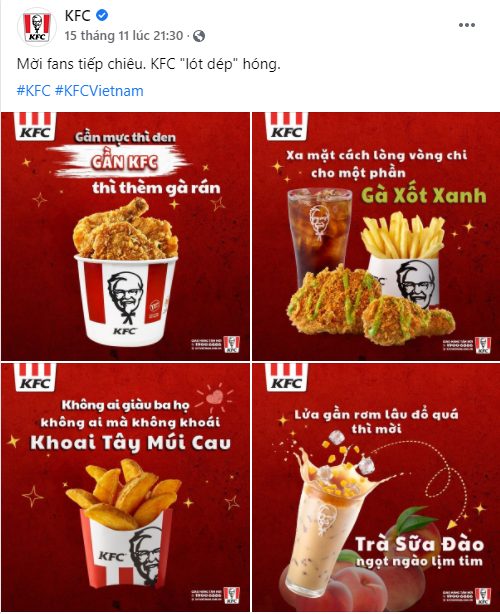 KFC bắt trend ca dao tục ngữ