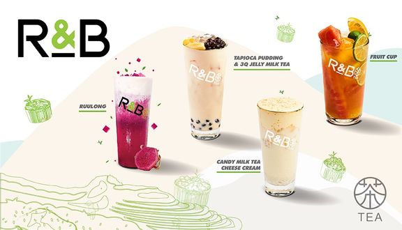 Trà sữa R&B - Các thương hiệu trà sữa nổi tiếng ở Sài Gòn