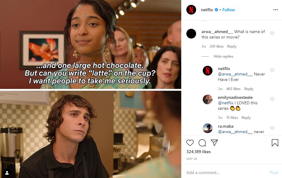 Netflix khuyến khích tiếp thị truyền miệng bằng cách cung cấp dịch vụ